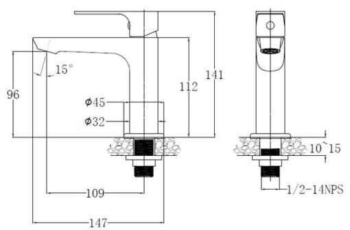 ban ve voi lavabo caesar b060c