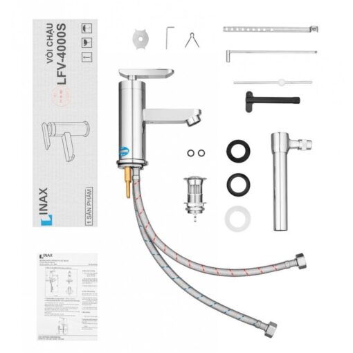 voi lavabo nong lanh inax lfv 4000s 1